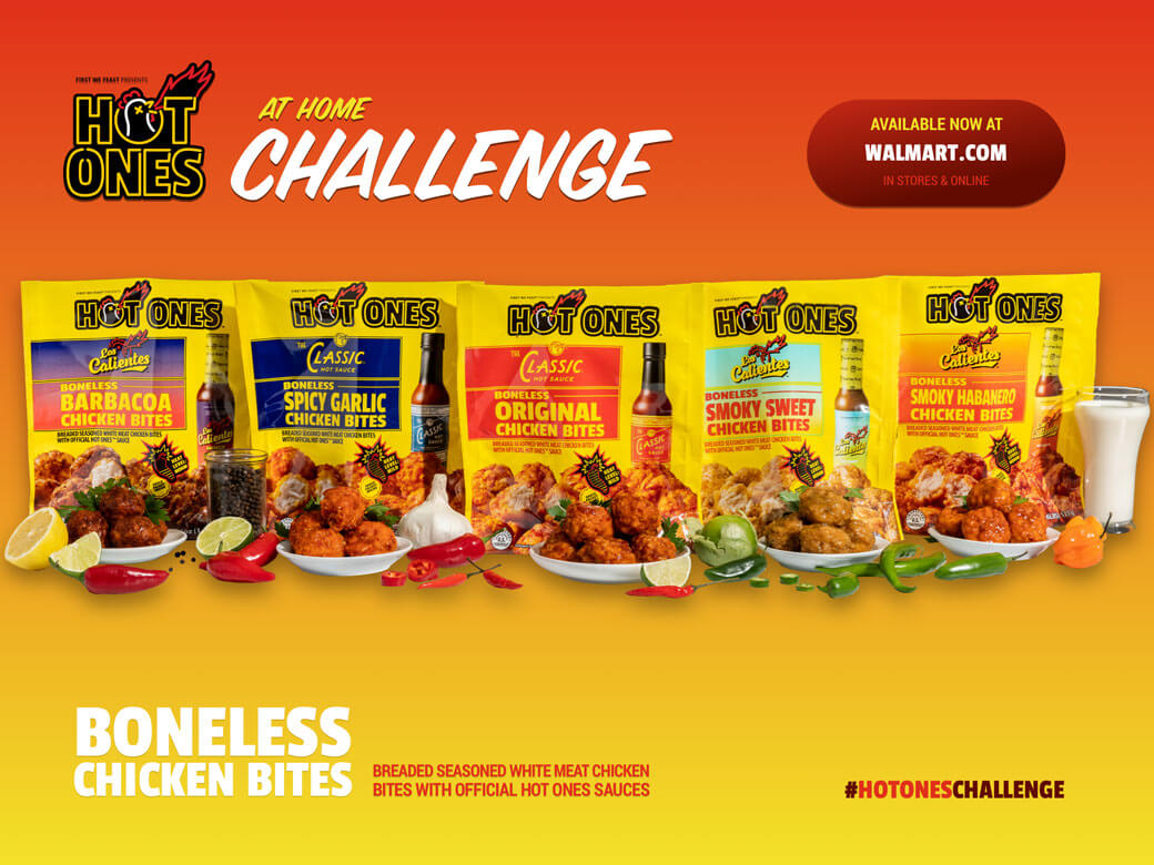 Hot Ones Challenge  Try New Boneless Chicken Bites At Home