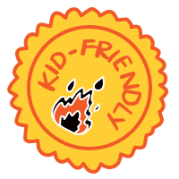 kid friendly badge